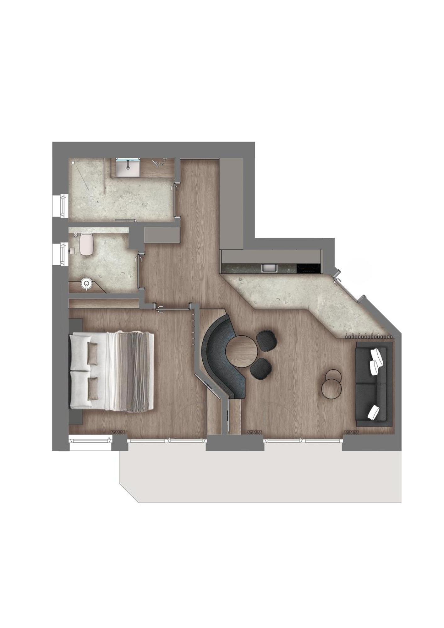 Appartements Aurikel Corso Ішгль Номер фото